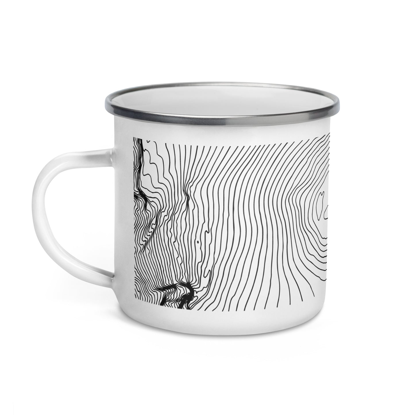 Mount Rainier, Mount Rainier National Park, Washington – Enamel Mug