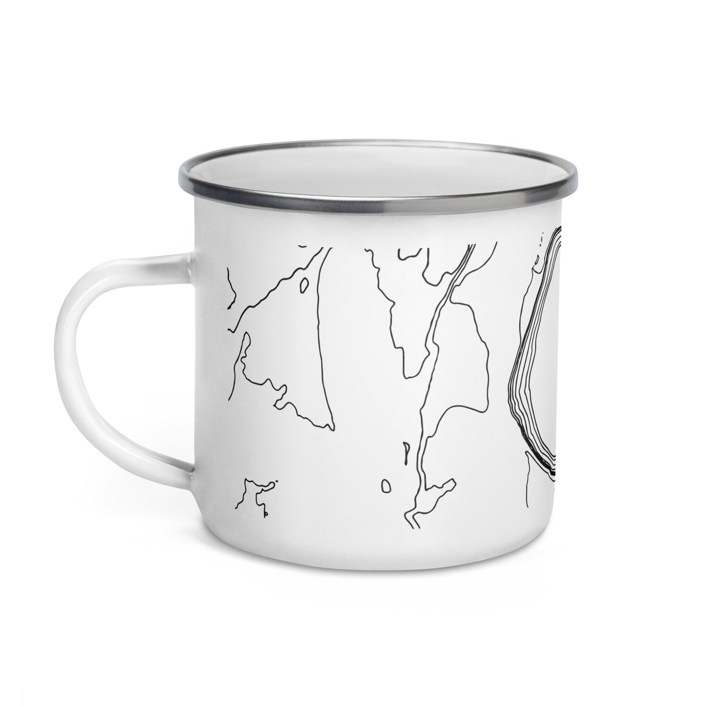 Kilauea, Hawaii Volcanoes National Park, Hawaii – Enamel Mug