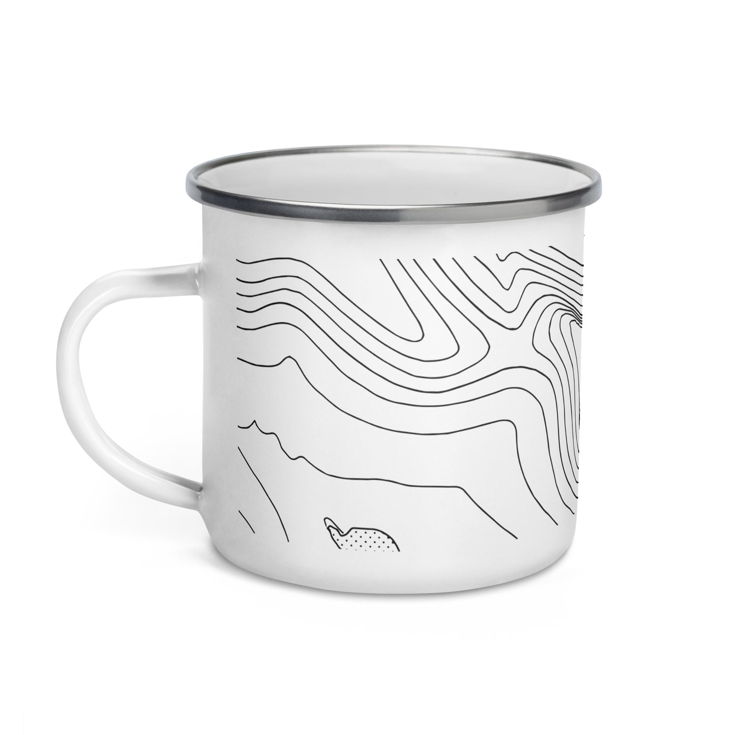 Ol’ Baldy, Garner State Park, Texas – Enamel Mug