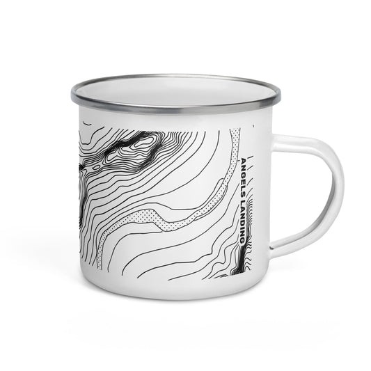 Angels Landing, Zion National Park, Utah – Enamel Mug