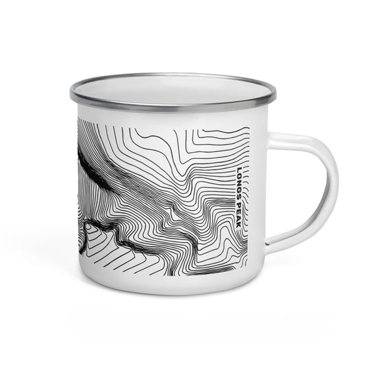 Longs Peak, Rocky Mountain National Park, Colorado – Enamel Mug