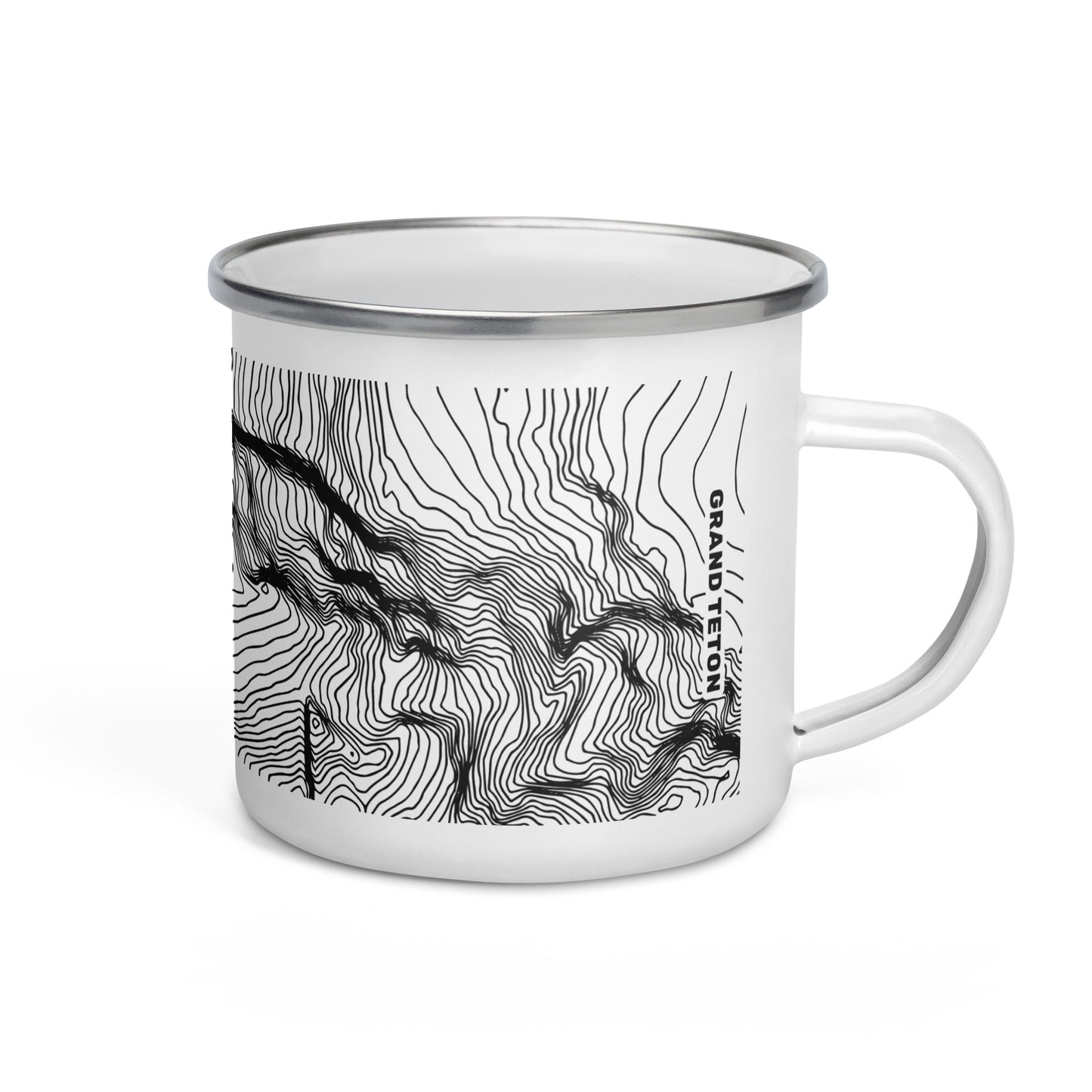 Grand Teton, Grand Teton National Park, Wyoming – Enamel Mug