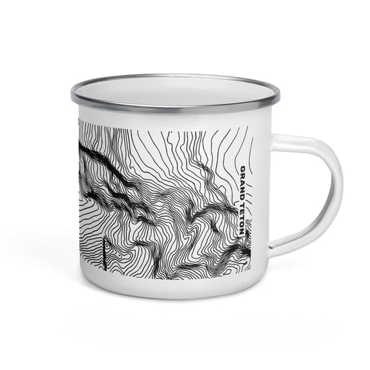 Grand Teton, Grand Teton National Park, Wyoming – Enamel Mug