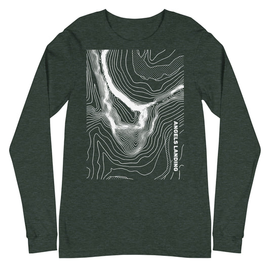 Angels Landing, Zion National Park, Utah – Unisex Long Sleeve Tee