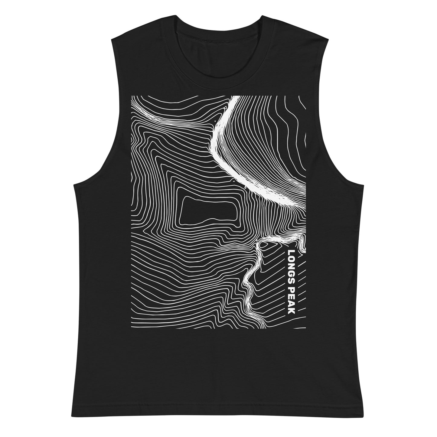 Longs Peak, Rocky Mountain National Park, Colorado – Unisex Muscle Tank