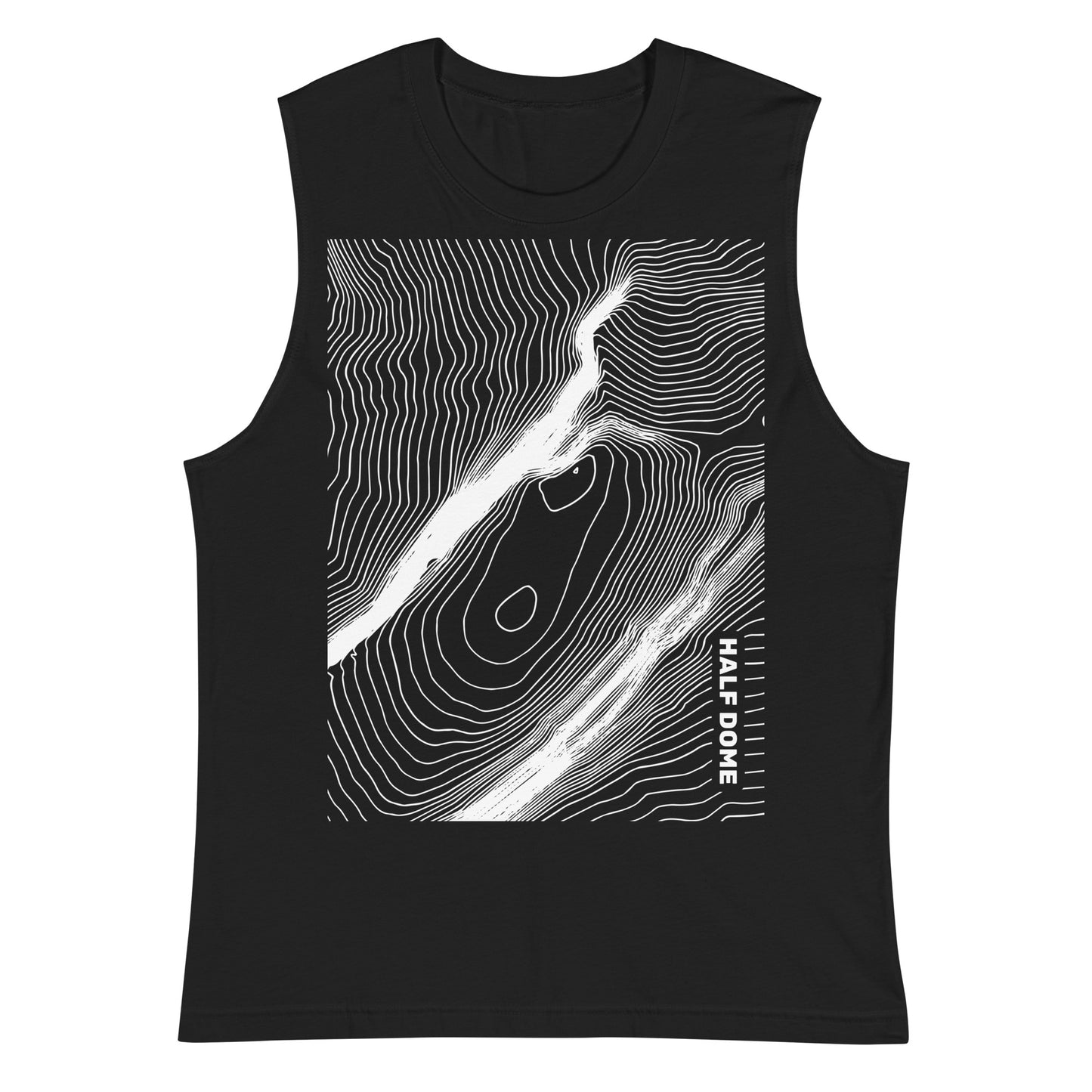 Half Dome, Yosemite National Park, California – Unisex Muscle Tank