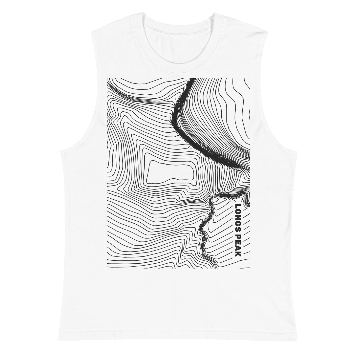 Longs Peak, Rocky Mountain National Park, Colorado – Unisex Muscle Tank