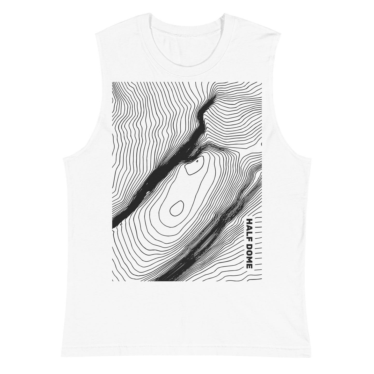 Half Dome, Yosemite National Park, California – Unisex Muscle Tank