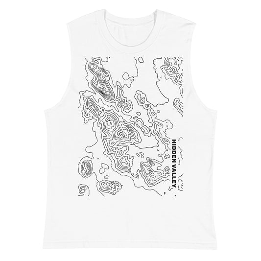 Hidden Valley, Joshua Tree National Park, California – Unisex Muscle Tank