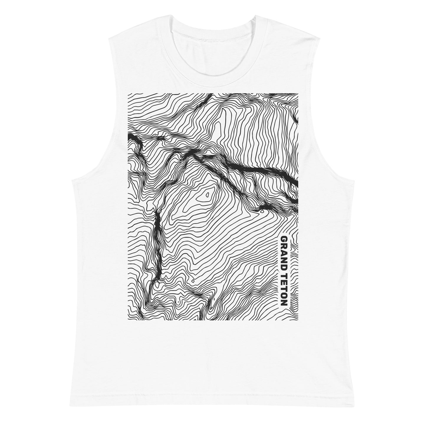 Grand Teton, Grand Teton National Park, Wyoming – Unisex Muscle Tank