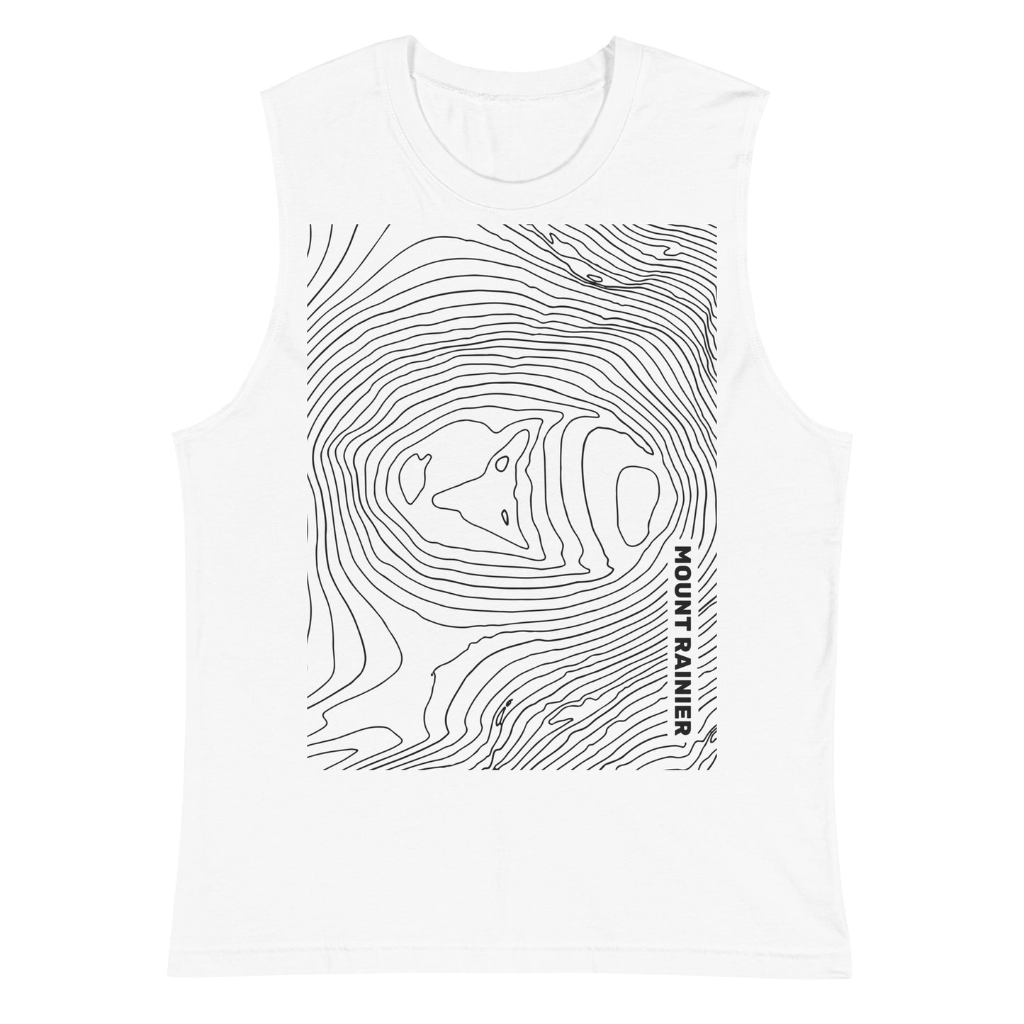 Mount Rainier, Mount Rainier National Park, Washington – Unisex Muscle Tank