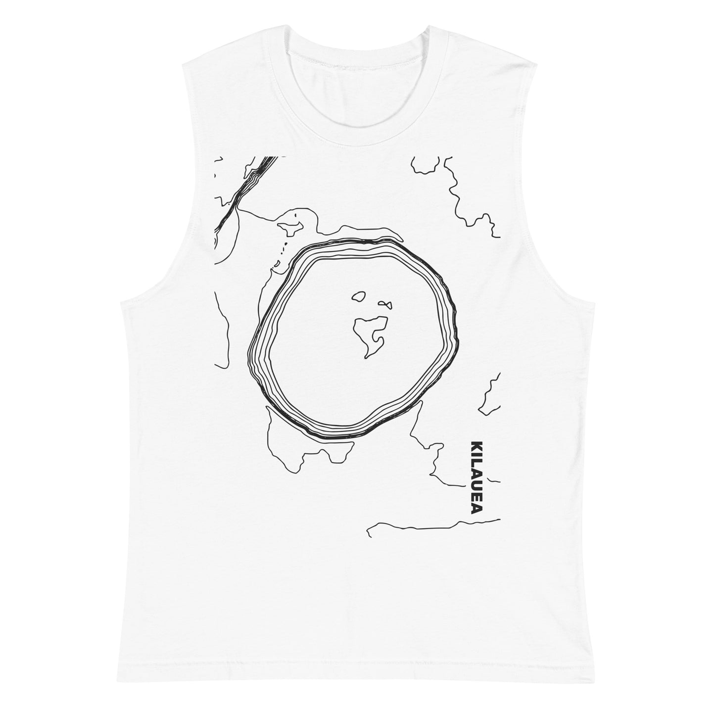 Kilauea, Hawaii Volcanoes National Park, Hawaii – Unisex Muscle Tank