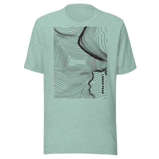 Longs Peak, Rocky Mountain National Park, Colorado – Unisex Tee