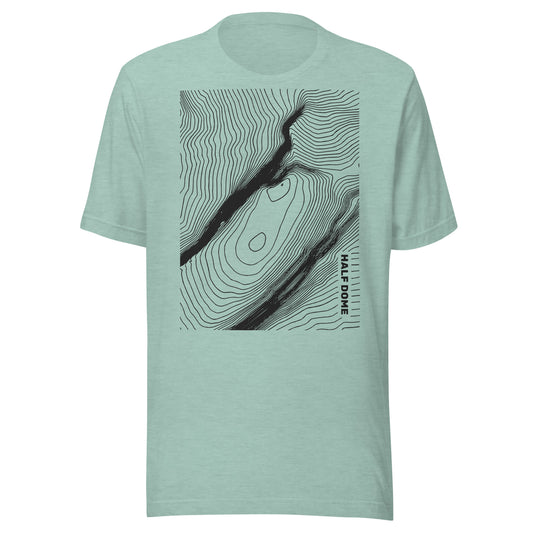 Half Dome, Yosemite National Park, California – Unisex Tee