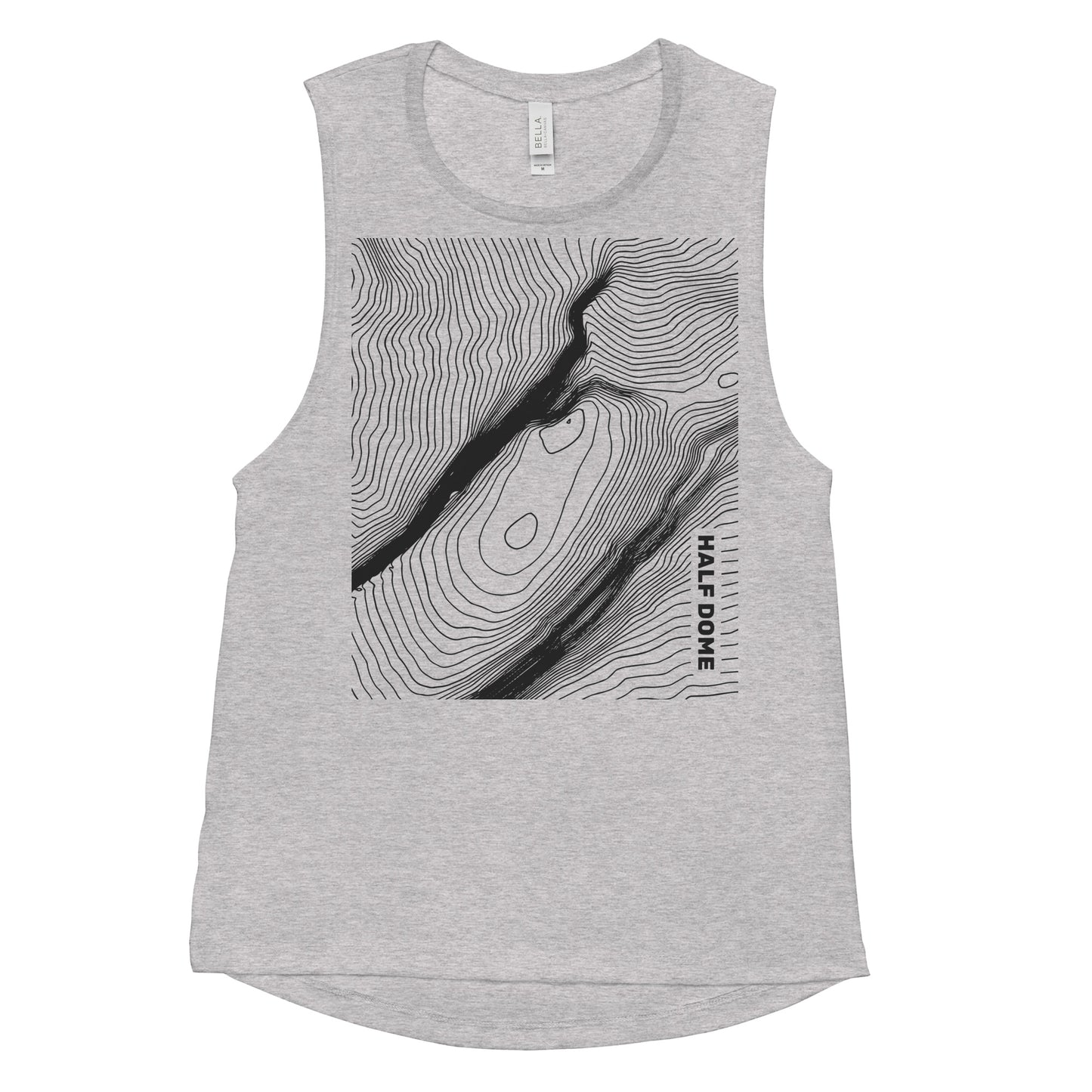 Half Dome, Yosemite National Park, California – Women's Muscle Tank