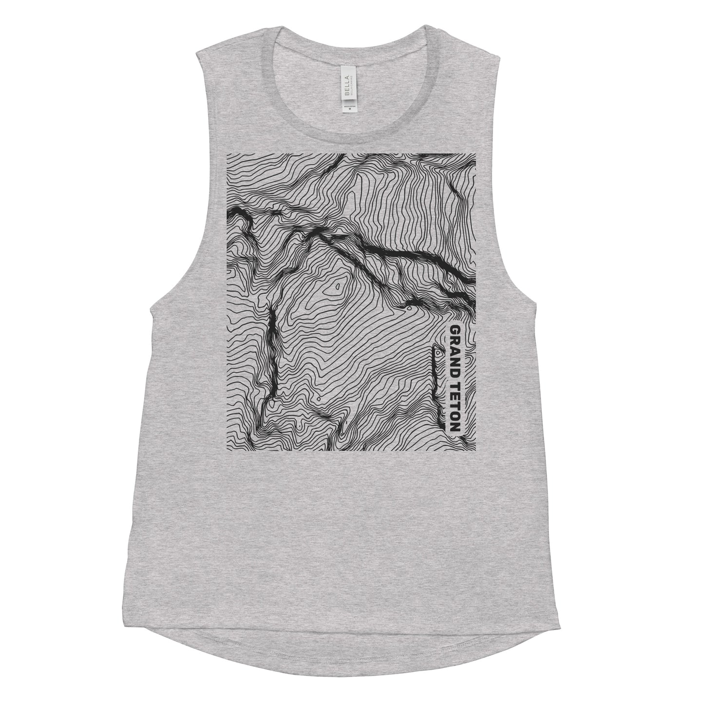 Grand Teton, Grand Teton National Park, Wyoming – Women's Muscle Tank