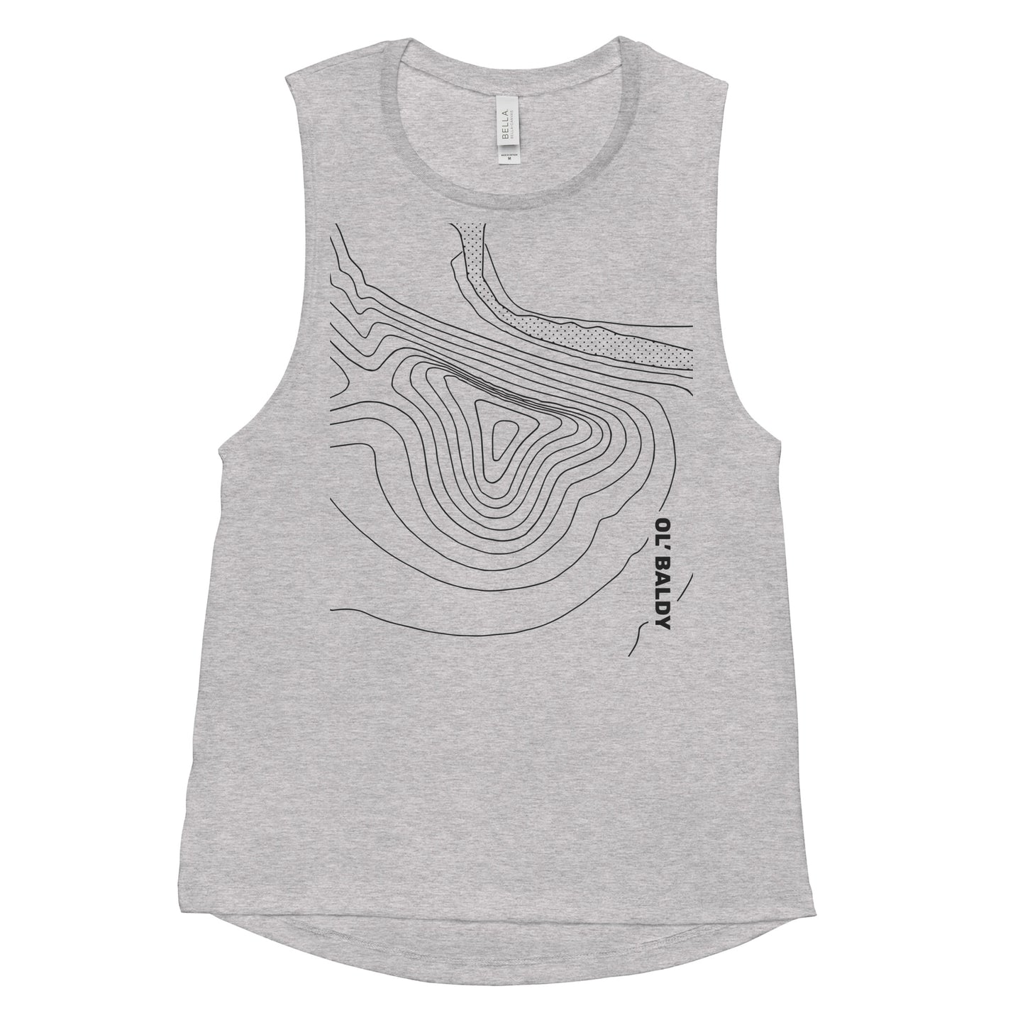 Ol’ Baldy, Garner State Park, Texas – Women's Muscle Tank