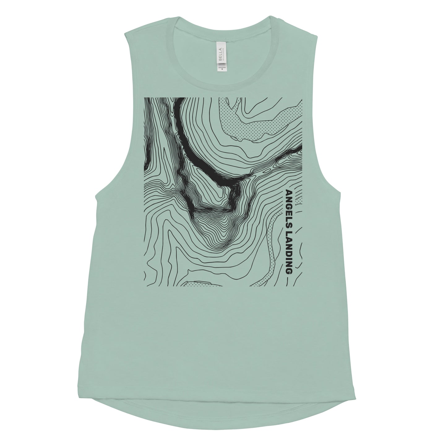 Angels Landing, Zion National Park, Utah – Women’s Muscle Tank