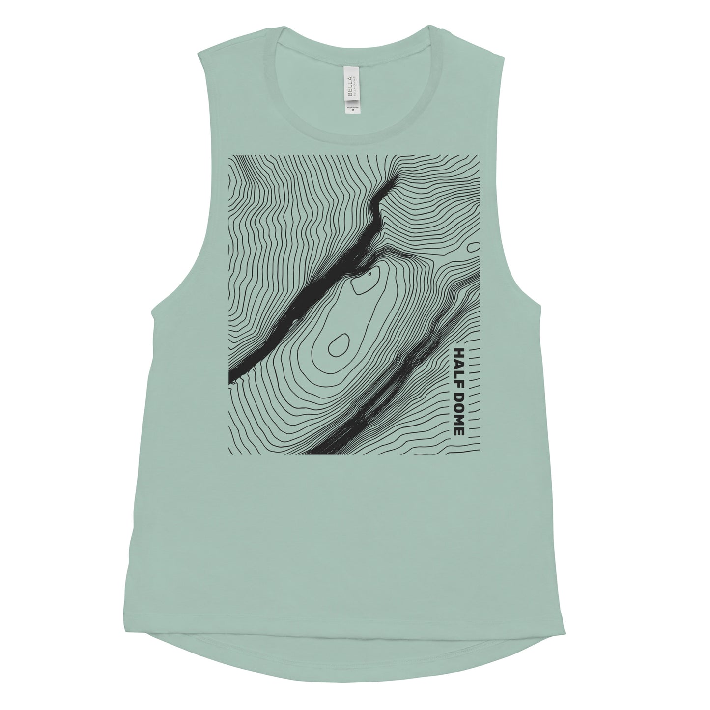 Half Dome, Yosemite National Park, California – Women's Muscle Tank