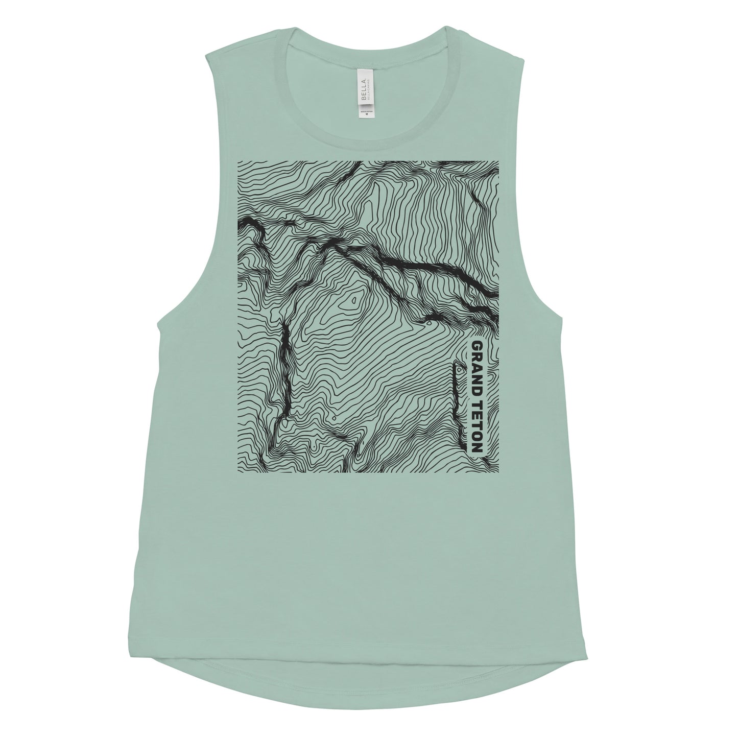 Grand Teton, Grand Teton National Park, Wyoming – Women's Muscle Tank