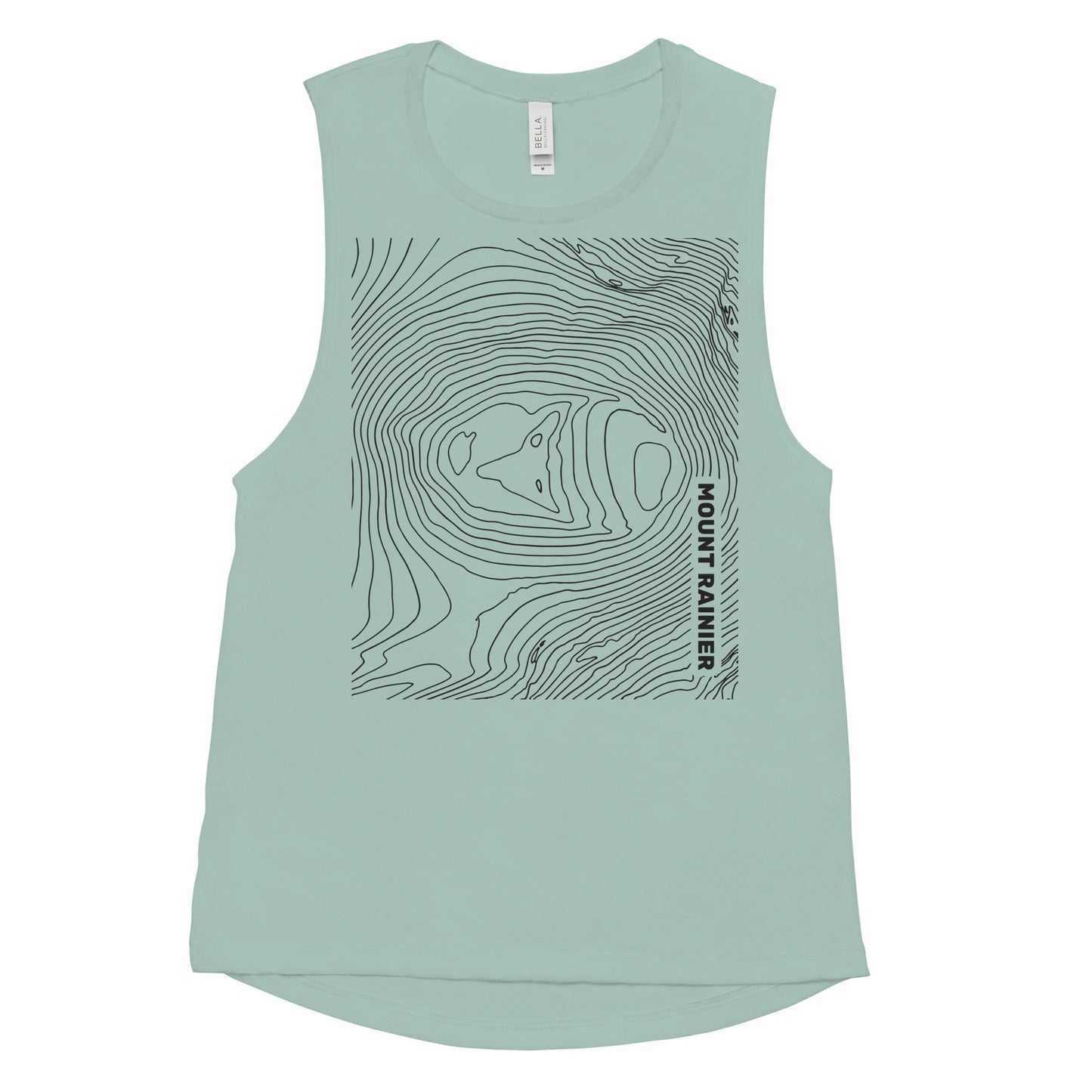 Mount Rainier, Mount Rainier National Park, Washington – Women's Muscle Tank