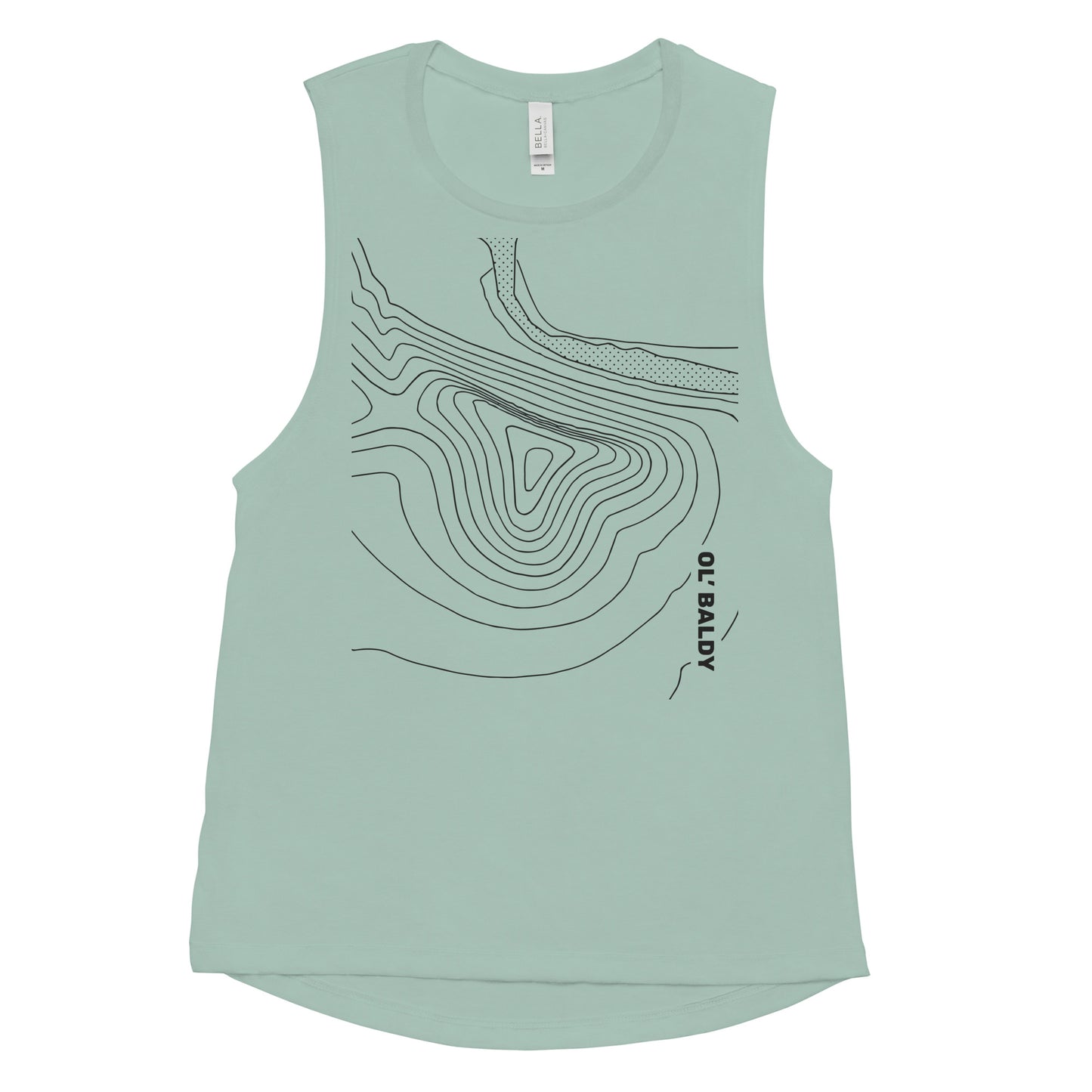 Ol’ Baldy, Garner State Park, Texas – Women's Muscle Tank