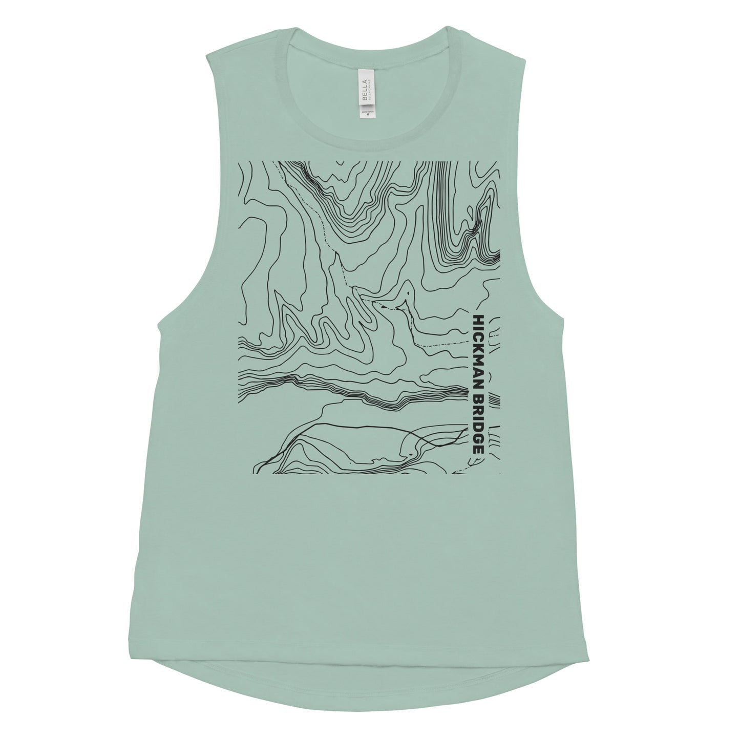 Hickman Bridge, Capitol Reef National Park, Utah – Women's Muscle Tank