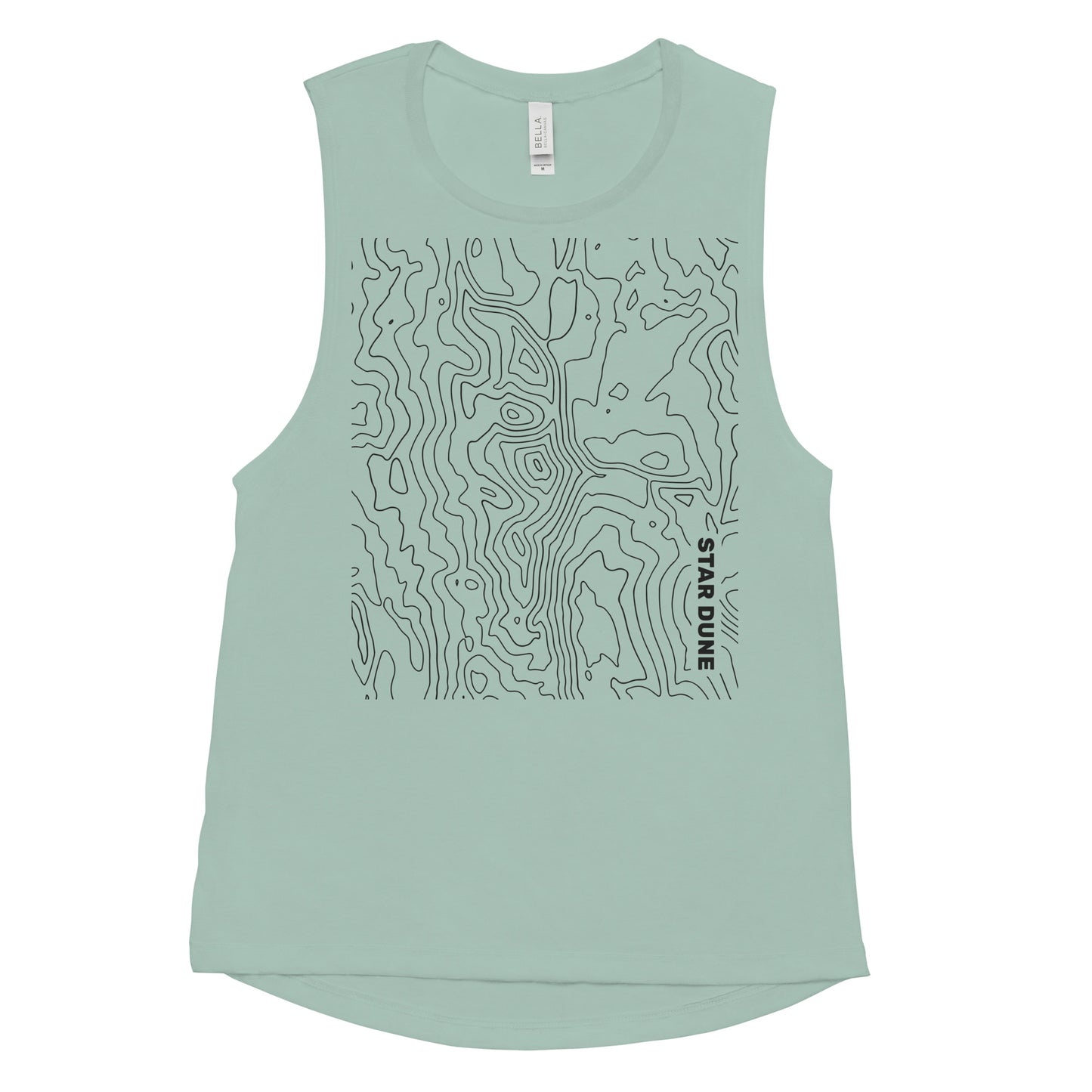 Star Dune, Great Sand Dunes National Park, Colorado – Women's Muscle Tank