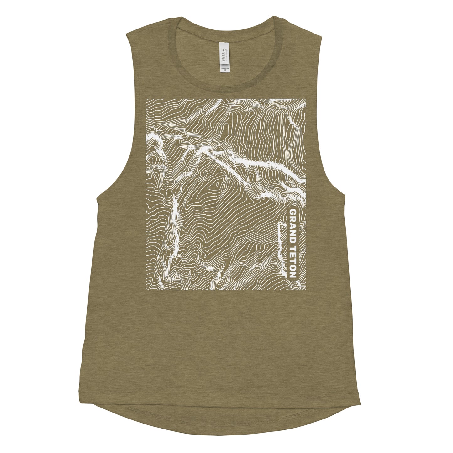 Grand Teton, Grand Teton National Park, Wyoming – Women's Muscle Tank