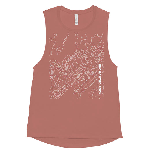 Enchanted Rock, Enchanted Rock State Natural Area, Texas – Women's Muscle Tank