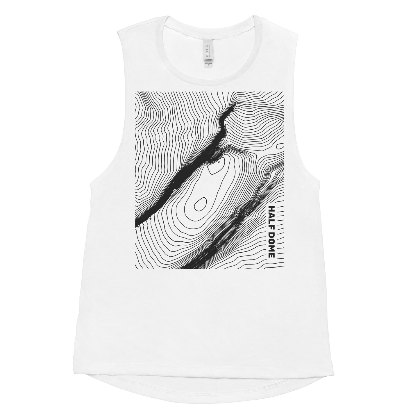 Half Dome, Yosemite National Park, California – Women's Muscle Tank