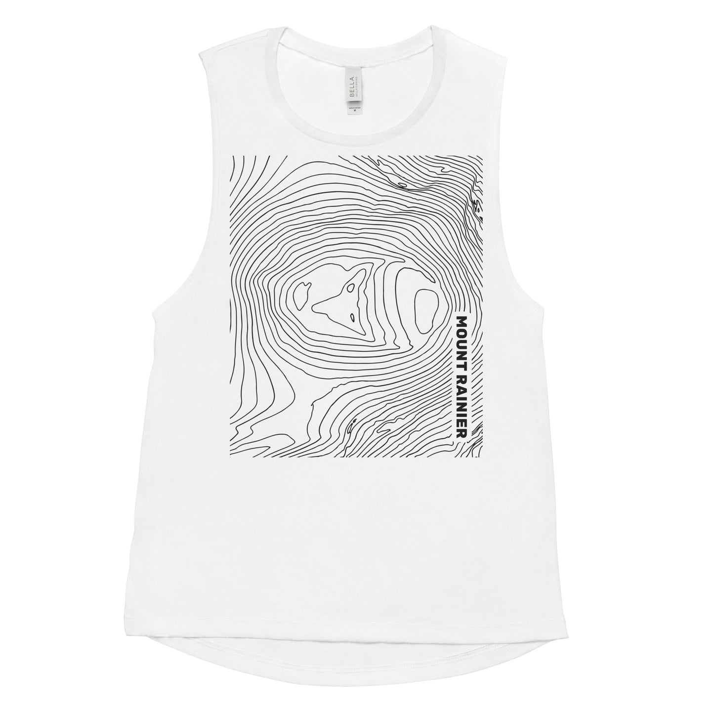 Mount Rainier, Mount Rainier National Park, Washington – Women's Muscle Tank